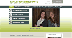 Desktop Screenshot of familyfocuschiro.com